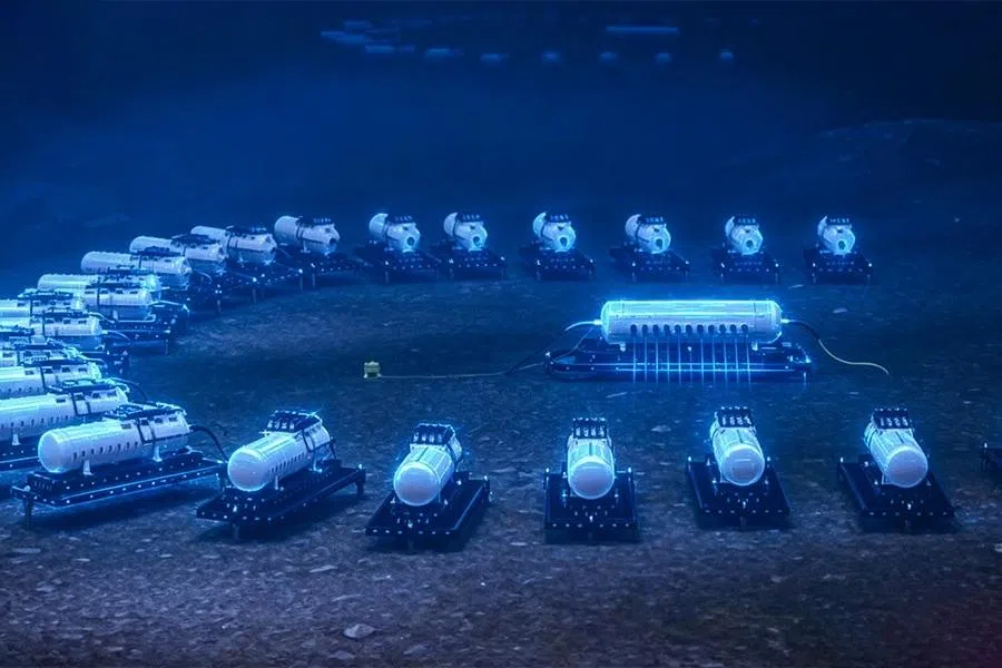 HiCloud’s underwater data centre.