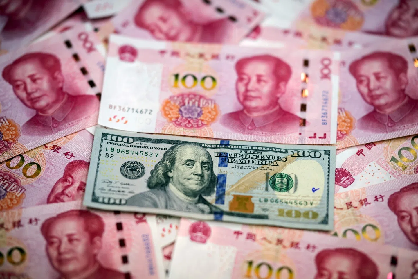 Each national sets of respondents opted for the US over China as a dependable ally and China over the US as a source of threat. (Nicolas Asfouri/AFP)