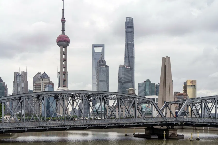Buildings in Pudong’s Lujiazui financial district in Shanghai, China, 10 September 2025. (Qilai Shen/Bloomberg)