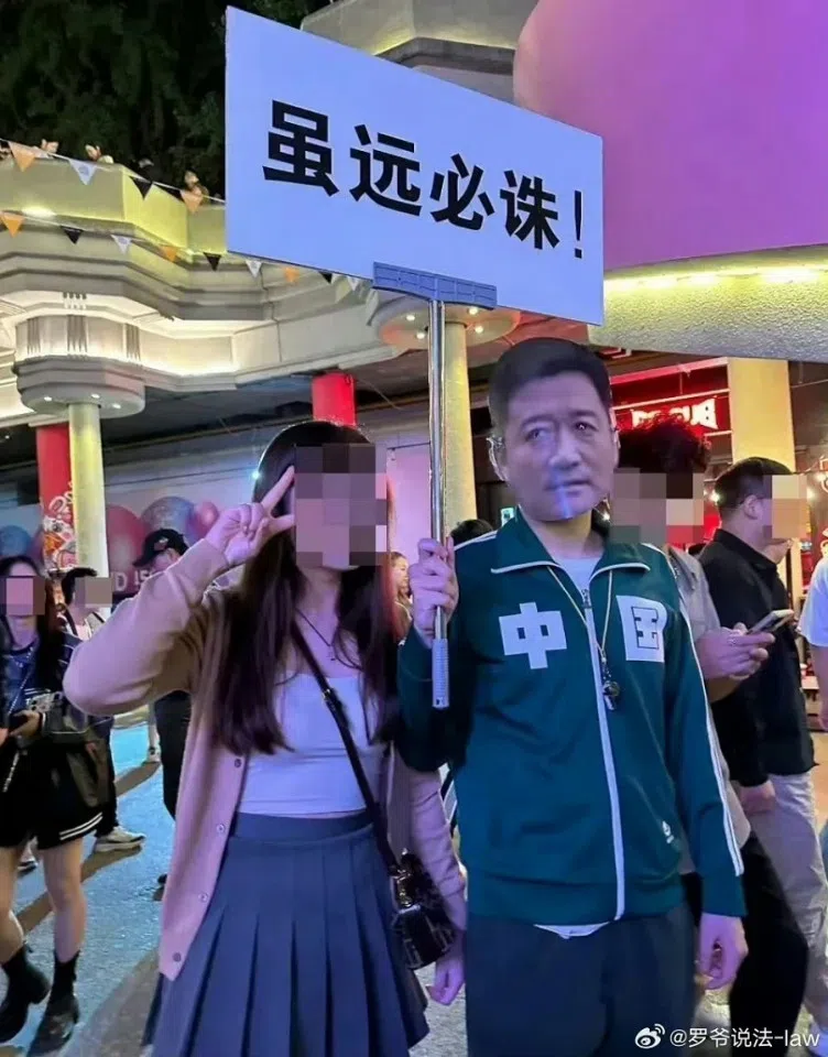This participant played Chinese actor Wu Jing in the movie Wolf Warrior. (Weibo)