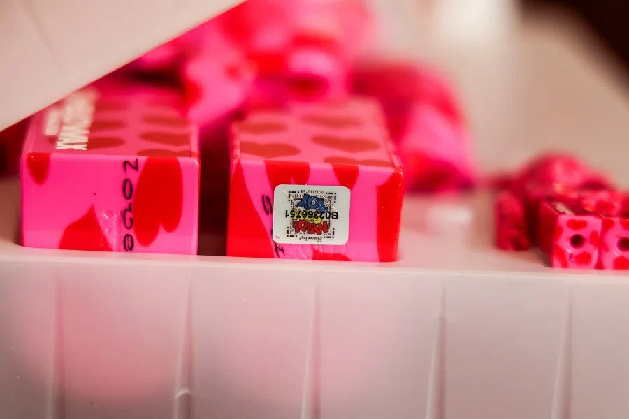Authentic 400% (28 cm) Be@rbricks are always bundled with 100% (7 cm) mini Be@rbricks for sale. (SPH Media)