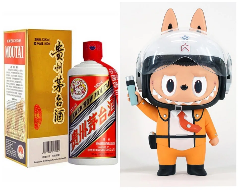 As the popularity of Moutai wanes, Labubu’s star is rising. (Internet/Pop Mart)