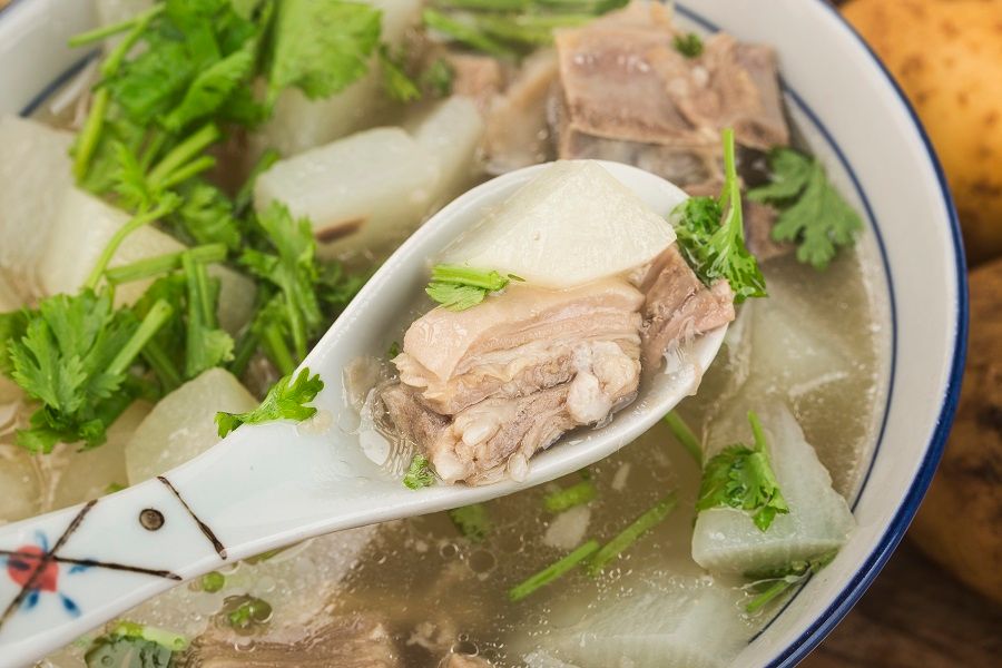 Winter warmers: A bowl of rich mutton soup. (iStock)