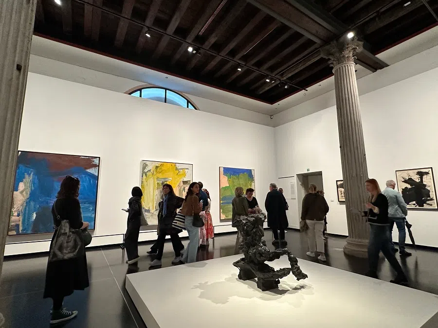 A solo exhibition by American abstract expressionist painter Willem de Kooning, in which he explores the relationship between his work and Italy. (SPH Media)