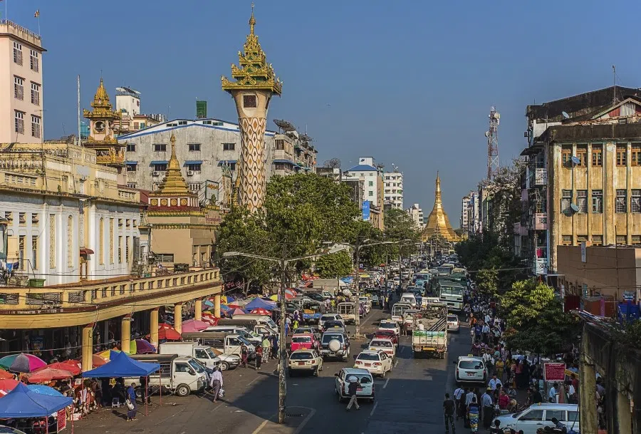 Yangon, Myanmar. (iStock)