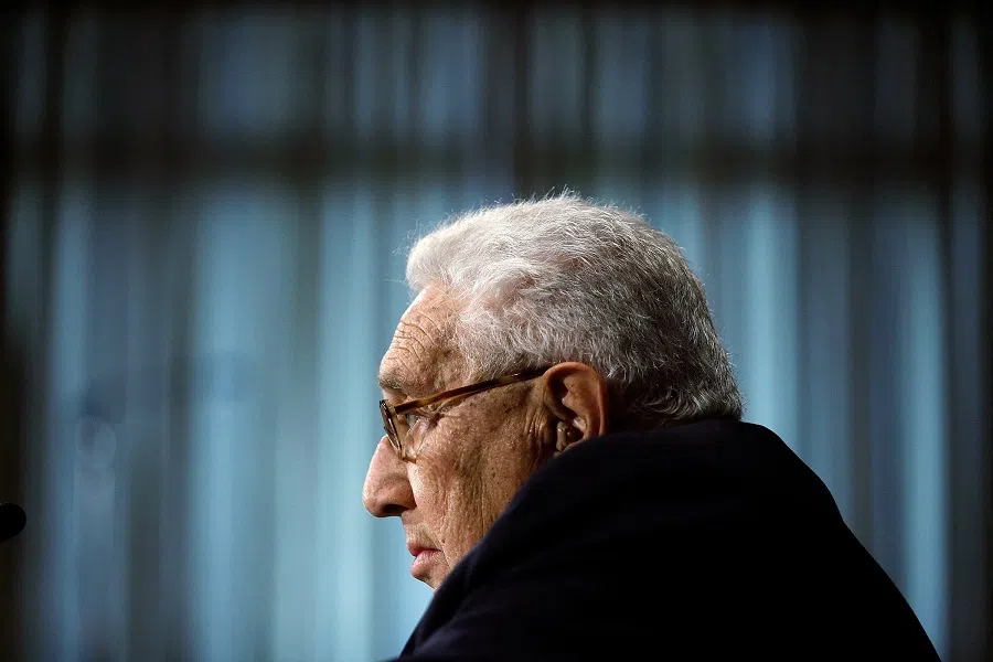Former secretary of state Henry Kissinger in a shot taken on 25 May 2010 in Washington, DC. (Chip Somodevilla/AFP)