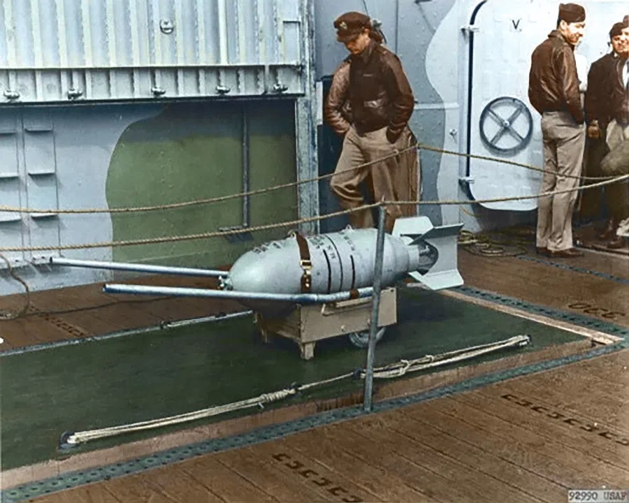 The bombs in the raid on Tokyo did not cause much damage.
