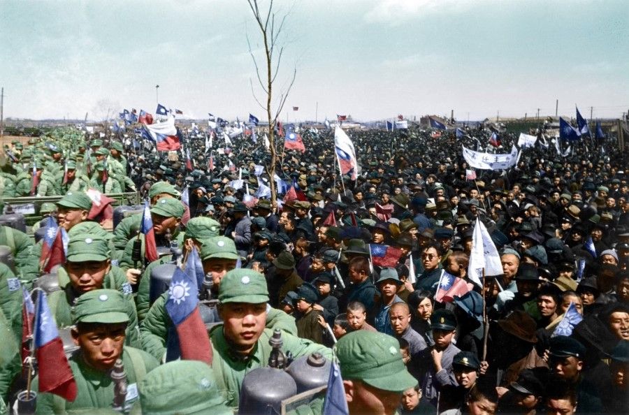 In May 1946, the main KMT forces entered Shenyang, the capital of Liaoning in northeast China, to a warm welcome by the locals. By then, the CCP troops were already in the northeast, and with the help of the Soviet Union, had received Japanese weapons and co-opted the Collaborationist Chinese Army, leading to a sudden expansion of weapons and manpower. The KMT and CCP troops engaged in intense fighting.
