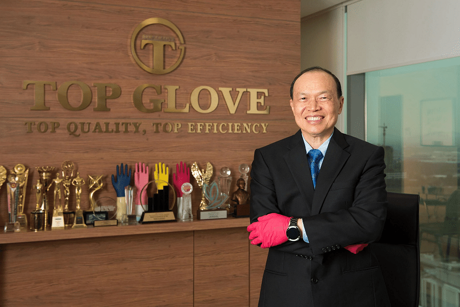 Tan Sri Dr Lim Wee Chai, founder of Top Glove Corporation Bhd. (Photo provided by Top Glove Corporation Bhd)