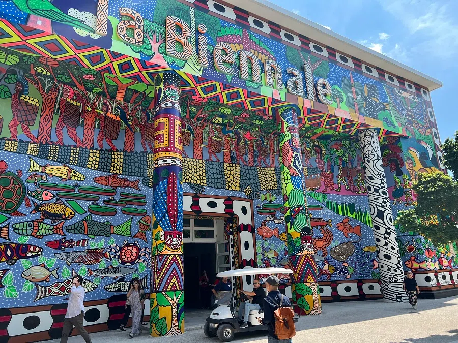 The entrance of the Central Pavilion of the 60th Venice Biennale. (Photo: Keong Ruoh Ling)
