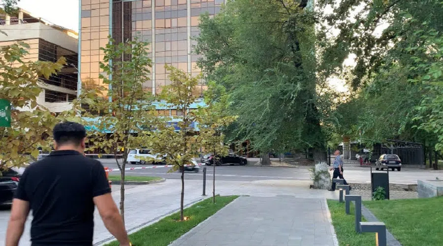 People walk on the streets of Almaty, Kazakhstan. (Photo: Han Yong Hong)