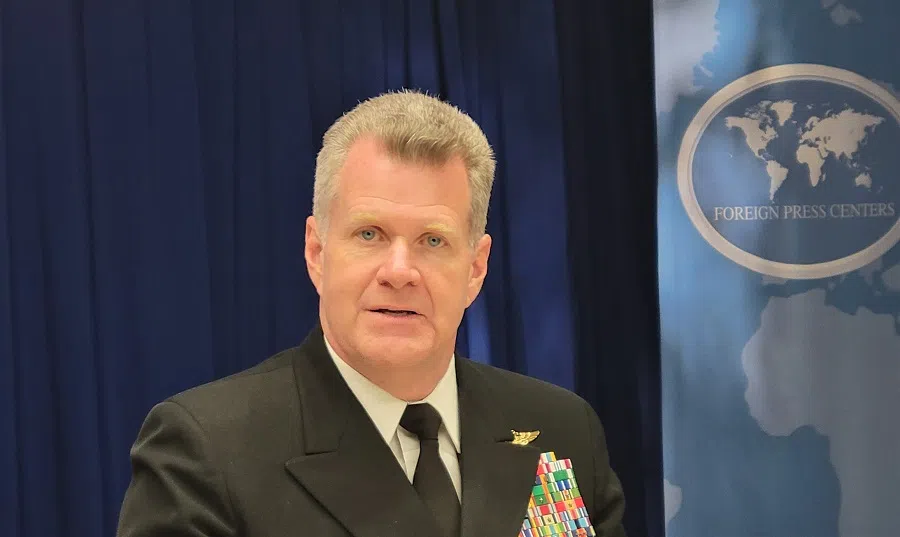 Admiral Samuel J. Paparo, 64th commander of the United States Pacific Fleet. (SPH Media)