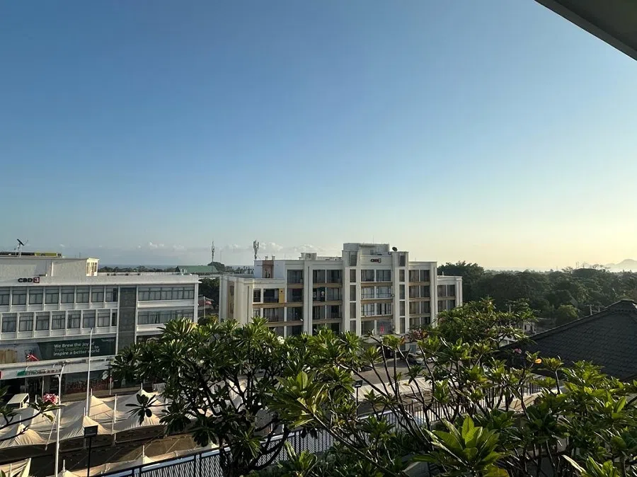 Photo taken from Timor Plaza Hotel.