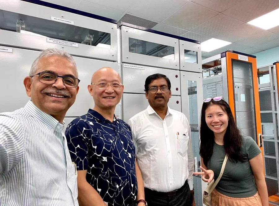 Lei travelled to India in August 2024 to negotiate acquiring a factory in Bangalore. (Photo provided by interviewee)