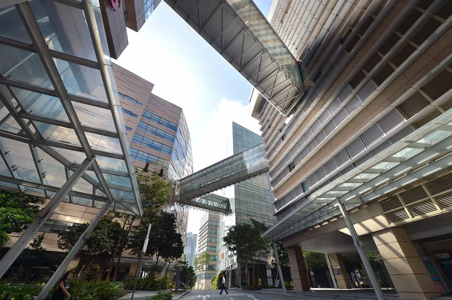 The A*STAR building in Singapore. (SPH Media)