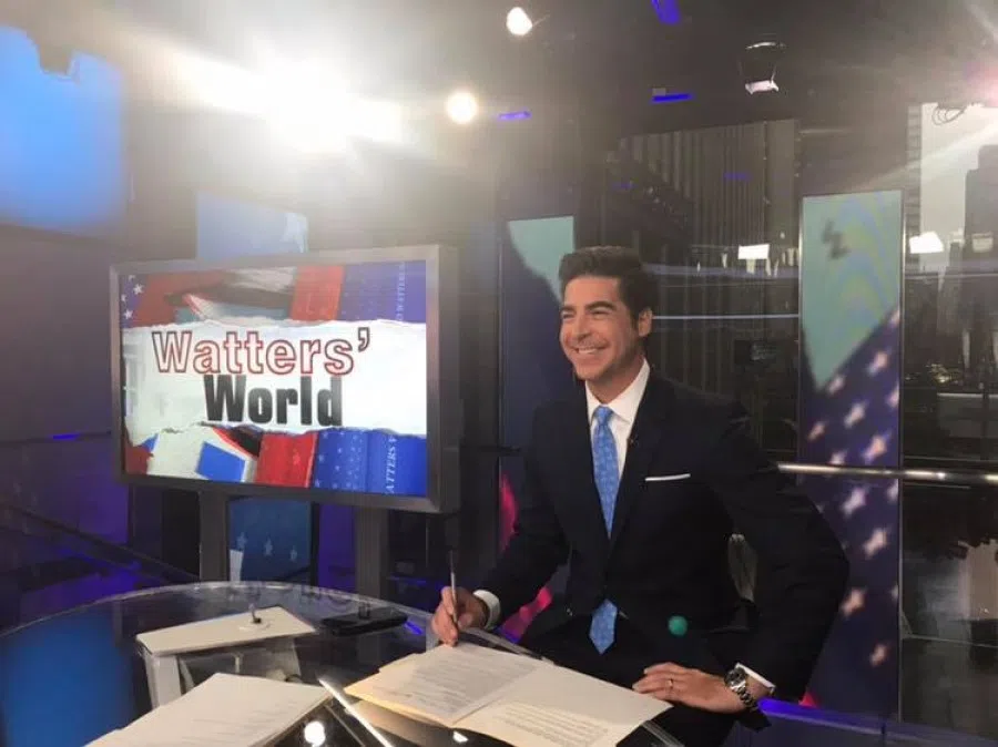 Fox News host Jesse Watters claimed that the Chinese ate bats and snakes because China's government could not feed the people. (Facebook)