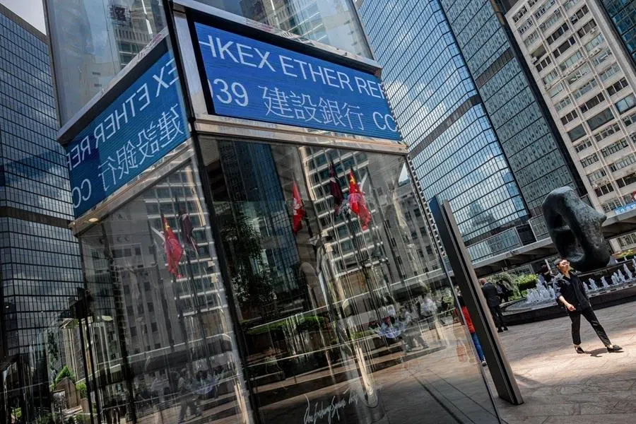 The Exchange Square Complex in Hong Kong, China, 22 July 2026.