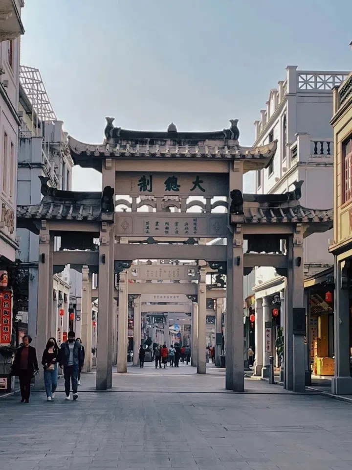 A general view of Paifang Street in Chaozhou. (WeChat/玉茗堂前)