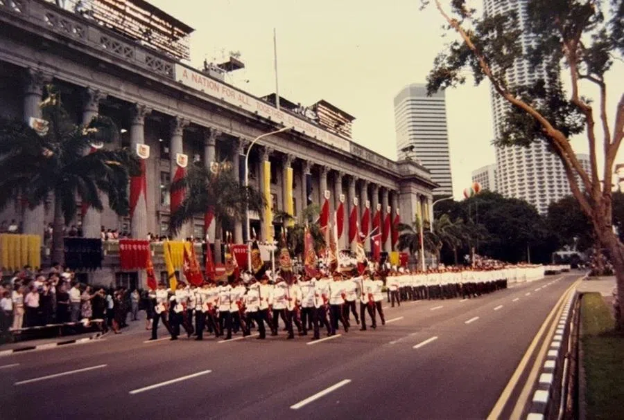 Celebrations marking the 19th anniversary of Singapore’s founding in 1984.