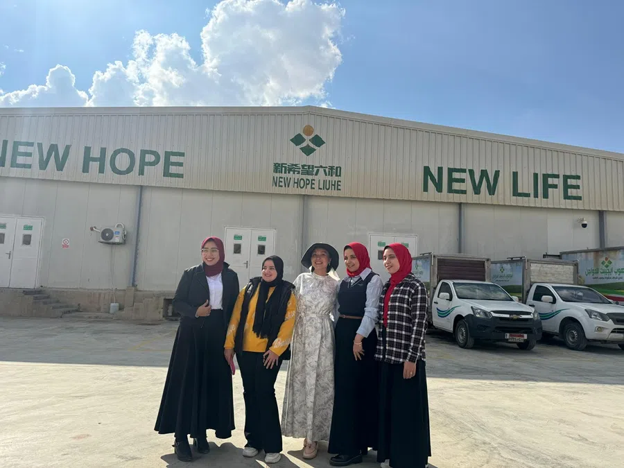 In 2024, Liu Chang spent 15 days in Egypt, visiting small restaurants and agriculture markets, and decided to expand the business there. (New Hope Liuhe)