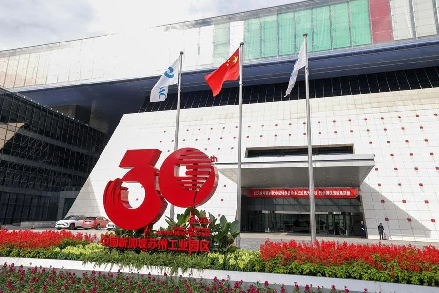 A shot of the Suzhou Industrial Park 30-year Achievement Exhibition Centre in Suzhou, China on 24 November 2024. (SPH Media)
