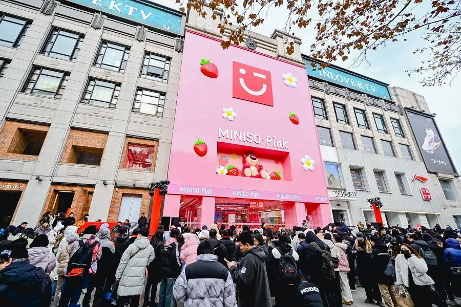 Miniso’s flagship store in Shanghai. (Miniso)