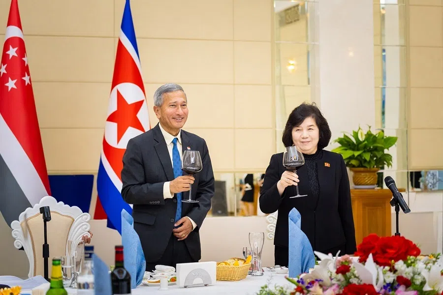 Minister for Foreign Affairs Dr Vivian Balakrishnan made a working visit to the Democratic People’s Republic of Korea (DPRK) from 26 to 27 May 2026, at the invitation of DPRK Foreign Minister Choe Son Hui.
