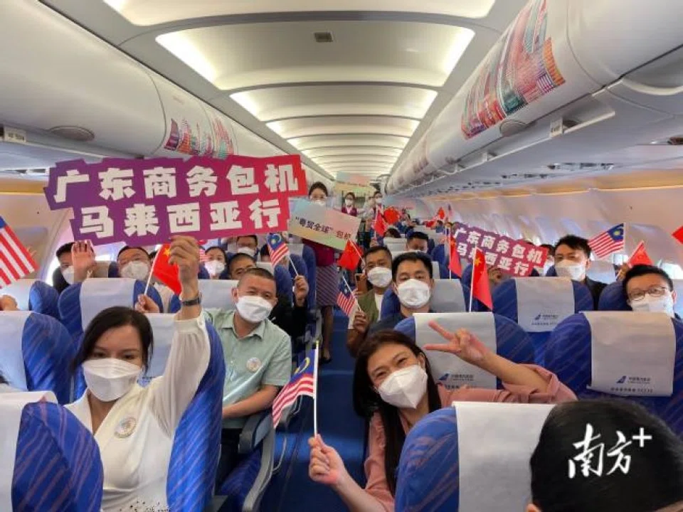 Guangdong and other provinces and cities in China have been organising trade delegations all over the world. (Internet)