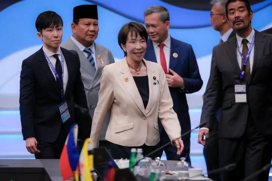 Japanese Prime Minister Sanae Takaichi at the ASEAN-Japan Summit in Kuala Lumpur, Malaysia, 26 October 2025. (SPH Media)