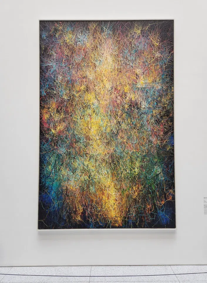 Zeng Fanzhi, Abstract Landscapes - Untitled (2019).