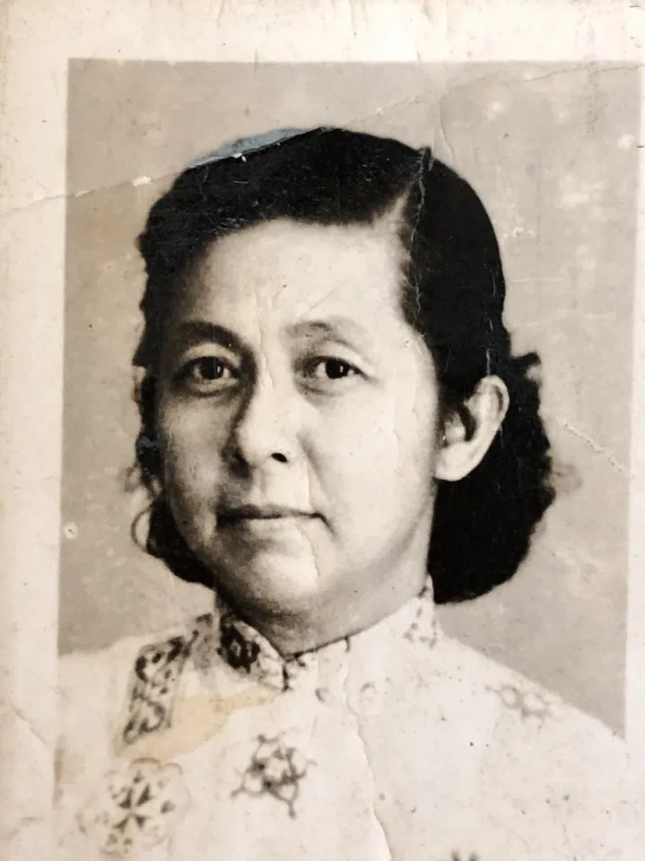 Teo Soon Kim in her middle age.