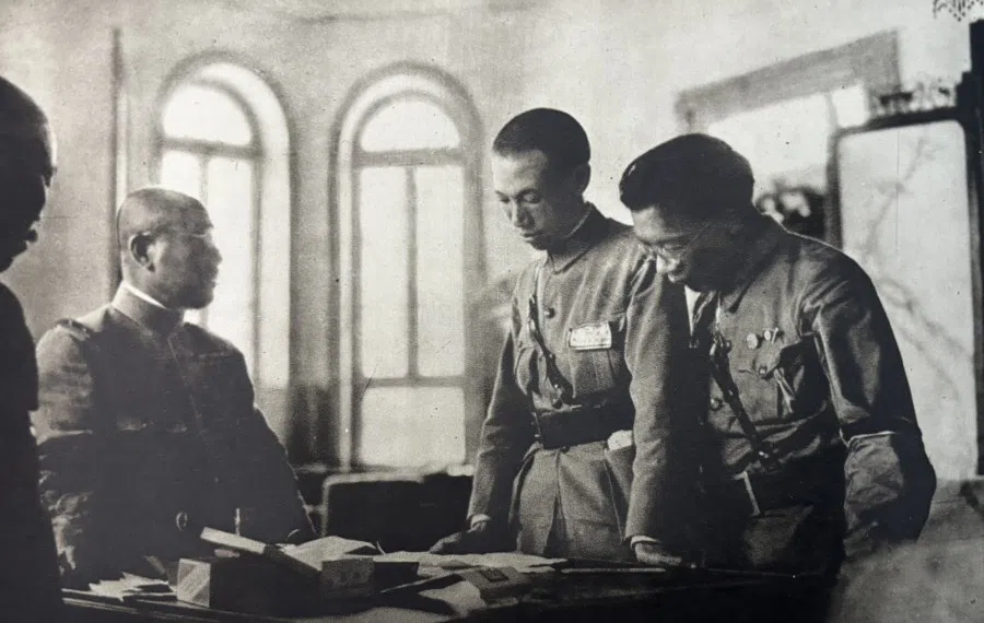 In 1928, during the Jinan incident, nationalist representative Xiong Shihui met with the commander of the Japanese Sixth Division, Hikosuke Fukuda, to negotiate a settlement, after which the nationalist forces agreed to bypass the area and continue northward.