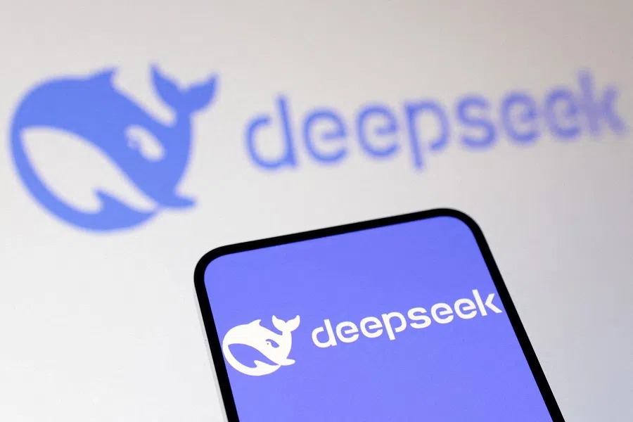 The Deepseek logo is seen in this illustration taken on 29 January 2025. (Dado Ruvic/Reuters)