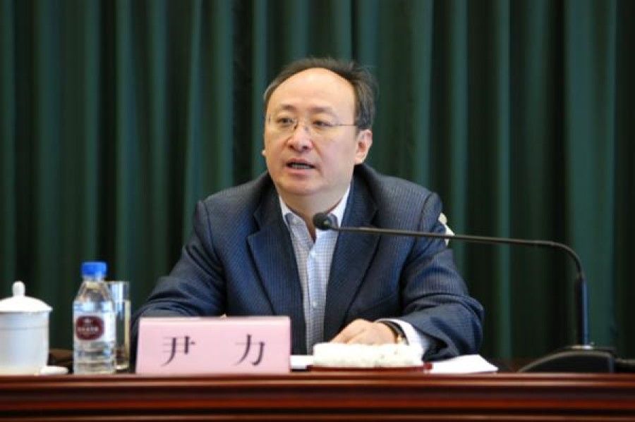 Fujian party secretary Yin Li. (Internet)