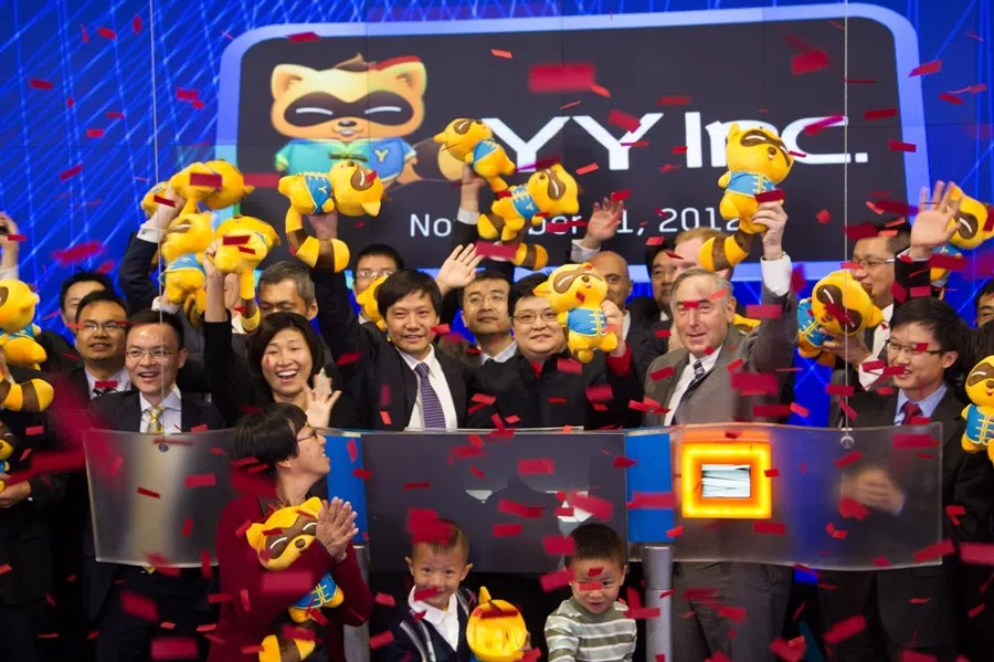 YY, which Jenny Lee invested in, was listed on the Nasdaq in 2012. (Photo provided by Granite Asia)