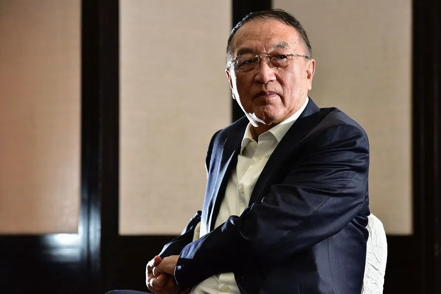 Lenovo founder Liu Chuanzhi. (SPH Media)