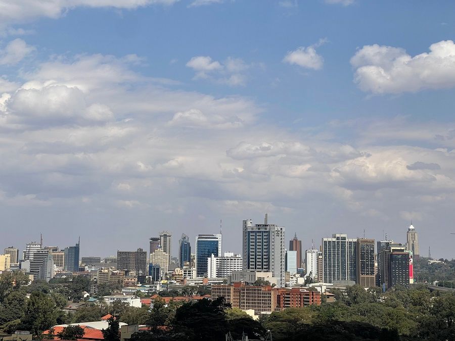 A general view of the skyline of Nairobi, Kenya. (Photo: Wang Hao)