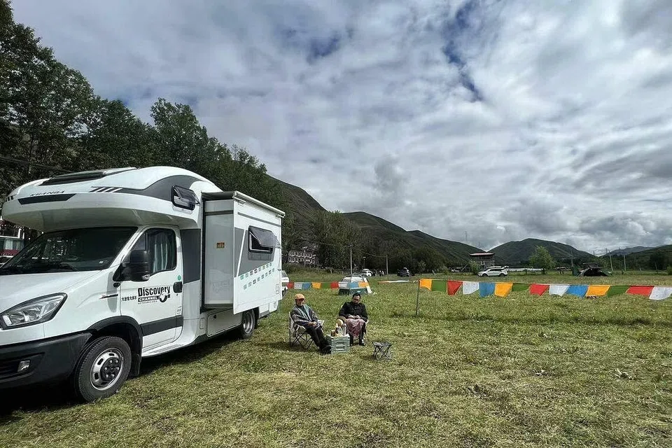 Living in an RV allows more freedom in moving around. (Courtesy of Shen Lan)