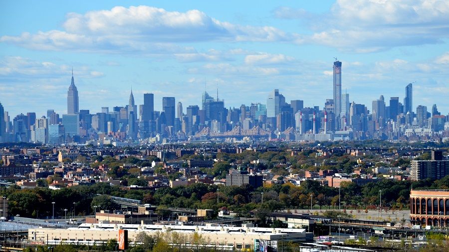 A general view of New York City from Flushing, Queens, New York, US. (Photo: Raman Patel/Licensed under CC BY 3.0)