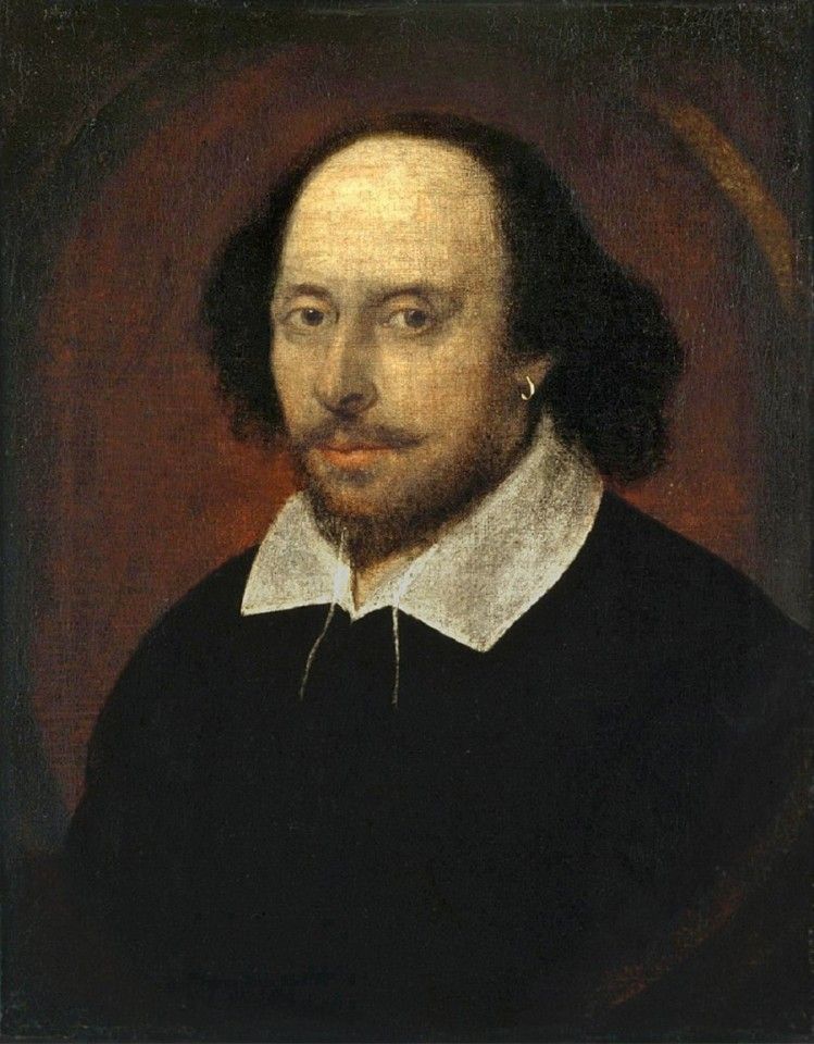 Portrait of William Shakespeare. (Internet)