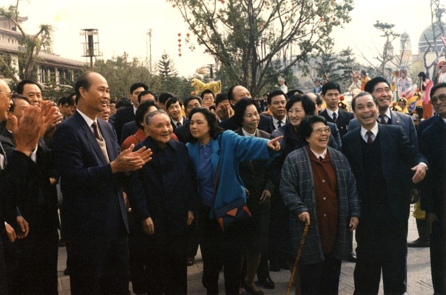 On his Southern Tour in February 1992, Deng Xiaoping spoke on restarting the policy of reform and opening up, a major point in China's resuming its open-door policy.