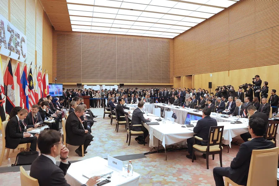 The Asia Zero Emission Community (AZEC) Leaders Meeting as part of the ASEAN-Japan 50th Year Commemorative Summit in Tokyo, Japan, on 18 December 2023. (Ministry of Communications and Information, Singapore)