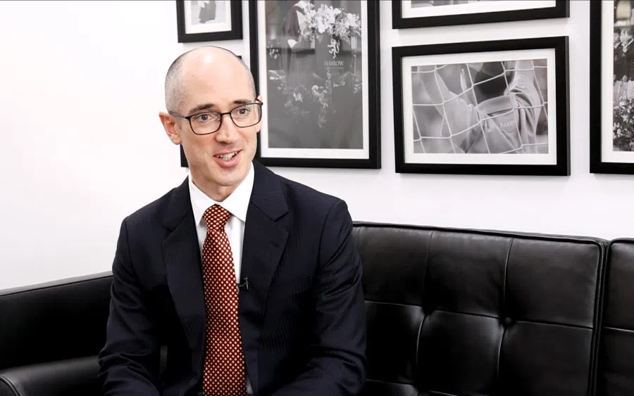 Dr Michael Reddish, principal deputy head of Harrow International School Bangkok.
