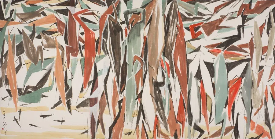 Chen Wen Hsi, Herons, undated (c.1991).