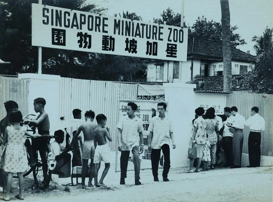 Tong Seng Mun opened the Singapore Miniature Zoo in Pasir Panjang in 1957. (Photo provided by interviewee)
