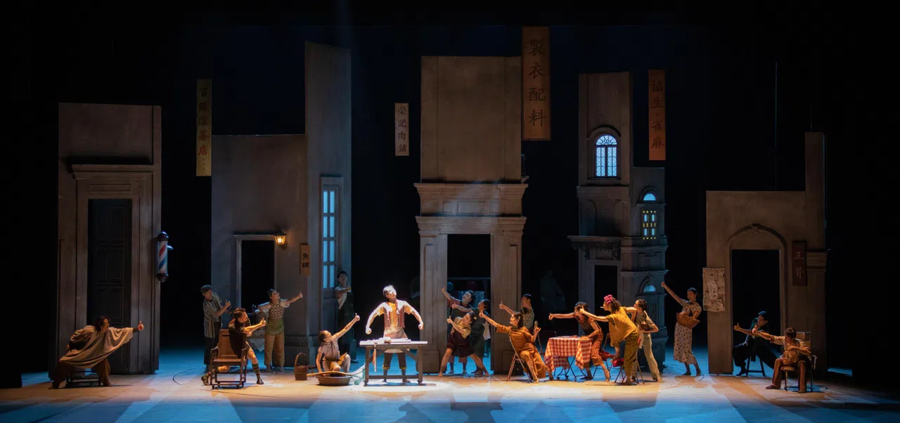 Dance drama Wing Chun was staged overseas for the first time at the Esplanade in Singapore. (Culture, Media, Tourism and Sports Bureau of Shenzhen)