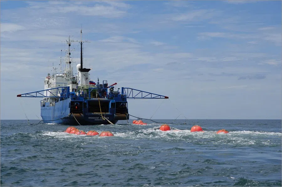 VietGazprom's geological exploration in block No. 112, Gulf of Tonkin. (Gazprom website)