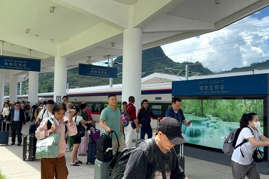 The opening of the high-speed rail link to Laos led to an explosion of tourist arrivals from China. 