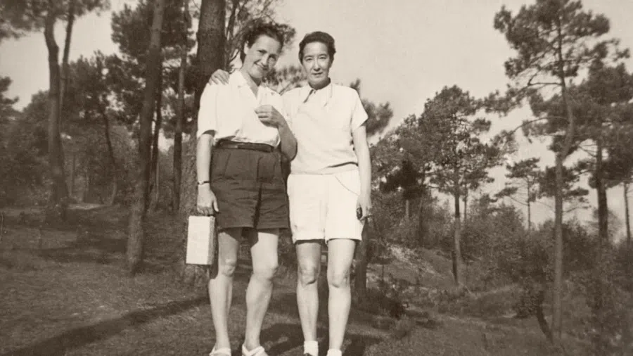 Nadine (right) and Nelly. (Documentary Nelly & Nadine)
