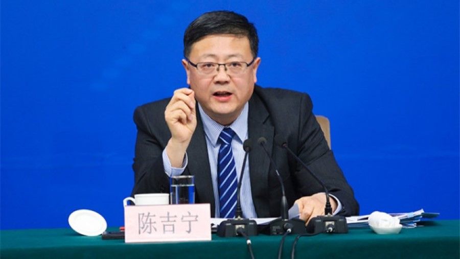 Shanghai party secretary Chen Jining. (SPH Media)